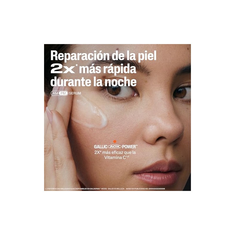 Cetaphil Sérum Reparador Noche Cica Bifida Vitamina Piel Sensible