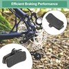 X AUTOHAUX 4 Pair Semi Metal Disc Bike Brake Pad