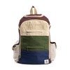 Large Hemp Backpack Multi 8 Functional Pocket Bag - Eco