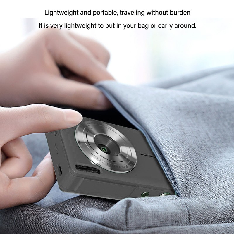 Digital Camera for Teens Kids 44MP 1080P HD 16X Digital