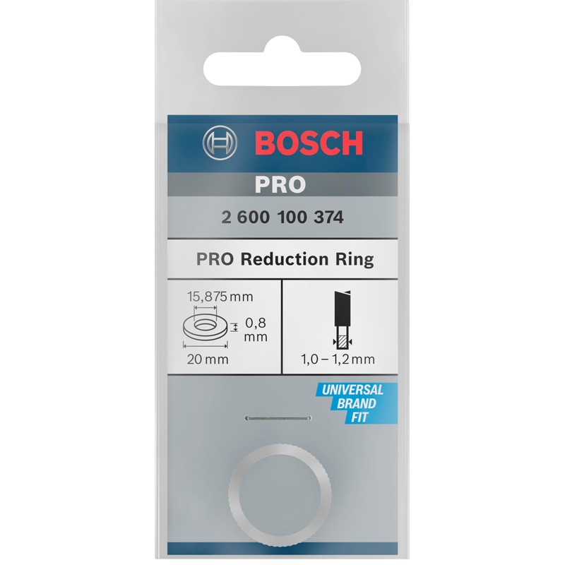 Bosch 1x PRO Reduction Rings for Circular Saw Blade (Ø
