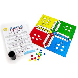 Kids Play Ludo Family Classics Board Game 2-4 Players Age 3+