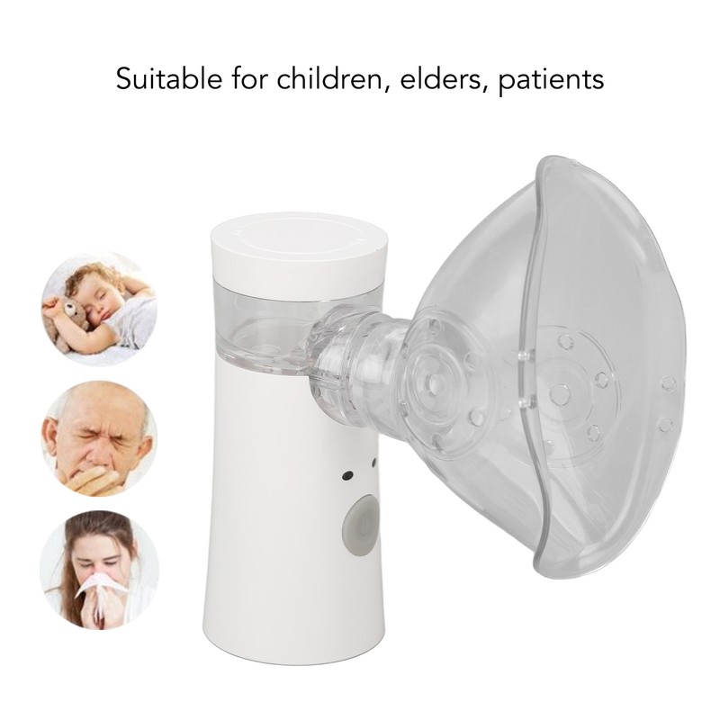 Handheld Inhaler USB Silent Portable Micro Particles Highly Effective Mesh