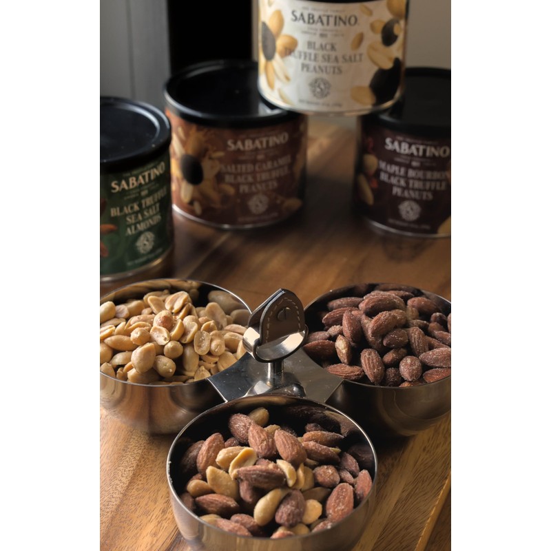 Sabatino Maple Bourbon Black Truffle Peanuts – Gourmet Roasted Peanuts