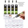 Mechanical Pencil Leads, 0.9mm 2H Pencil Refill Lead, Break Resistant