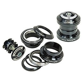 TANGE SEIKI TECHNOGLID TG36 J-27 HEADPARTS 1-1/8" Techno Glide Head Parts, 1-1/8" (Black (BK))