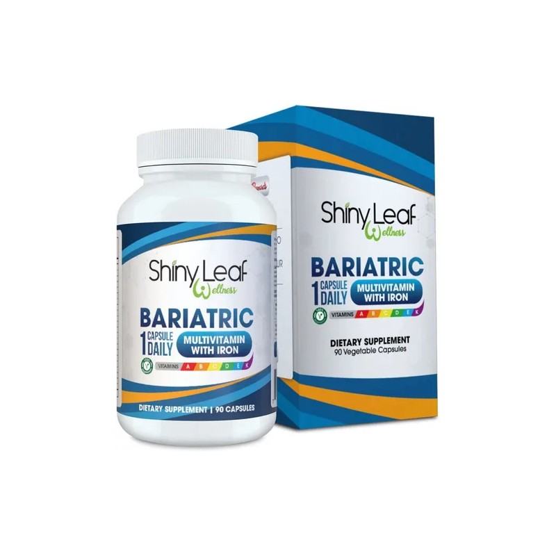 Multivitamnico Shiny Leaf Bariatrico Ciruga con Hierro 90 Cpsulas