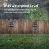 MAGIC CAT 4 Pack Solar Animal Repeller Outdoor, 2024 Nocturnal