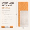 Bligli Bathtub Mat Non Slip, 16x40 inch Extra Long Bath