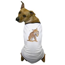 CafePress Bobcat Wild Cat Dog T Shirt Dog T-Shirt, Pet Clothing, Funny Dog Costume