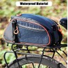 8L Waterproof Bike Trunk Bag for Rear Rack - Bicycle