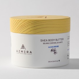 AZMERA AZMERA Shea Body Butter for Women & Men C Fair-Trade, Organic Shea Butter & Pure Argan Oil Rich in Antioxidants & Vitamin E C Vegan, Raw Shea Butter from Africa Skin Care, Aloha Orchid, 8.82Oz