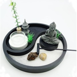 Inspirational Gifting Buddha Garden Kit - 20cm diameter Japanese Buddha Garden Kit with all the accessories!