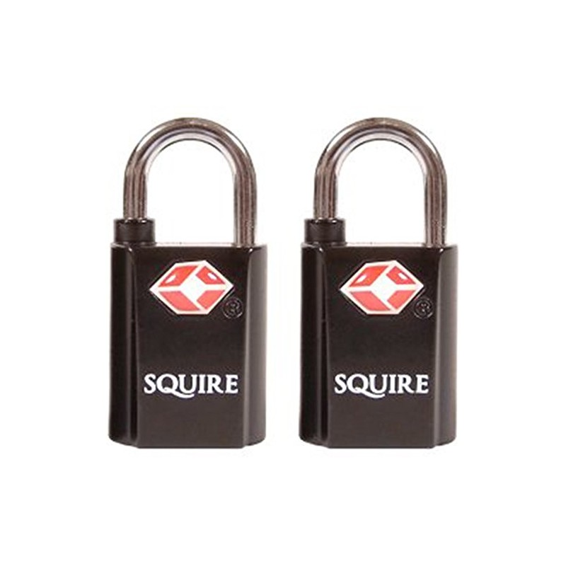 Pack of 2 keyed Alike Squire Suitcase Luggage Locks.