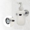 Wall Mounted Stainless Steel Manual Hand Liquid Lotion Soap Dispenser