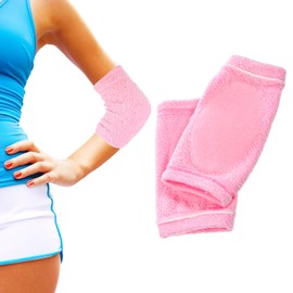 Aeaocvo 1 Pair Elbow Support Women, Elbow Moisturizing Sleeve, Sports Elbow Pads, Soft Gel Elbow Pads for Spa Moisturizing Dry Cracked Skin Care