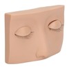 Eyelash Mannequin Head Practice Realistic Half Face Makeup Head Training