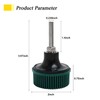 HIEMTE Tools 2 Inch Bristle Disc Grit 50#(Green) with 2"