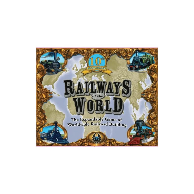 Railways of the World Board Game 10th Anniversary