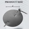 Speedi-Products AC-VDQ 08 8-Inch Diameter Galvanized Duct Volume Damper w/Quad