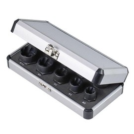 10 PCS Nut Remover Impact Nut Extractor Set, Bolt Extractor Socket Wrenches Tool for Removing Damaged, Rusted, Rounded-Off Bolts, Nuts & Screws (One Size 10PCS Long)