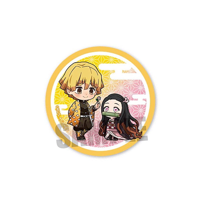 Demon Blade Zenito & Nezuko Nezuko and Can Badge