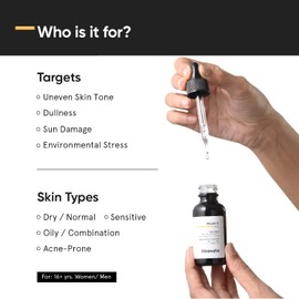 Minimalist 10% Vitamin C Face Serum for Glowing Skin, 30 ml | Highly Stable & Effective Glowing Skin Vit C Serum For Women & Men