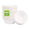 60 Sugar Cane Disposable Soup Bowls, 260 ml Compostable Disposable