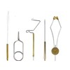 LiFschal Fly Tying Kit, Fly Tying Materials Tools Kit Bobbin