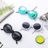 Clout Goggles Sunglasses for kids Bold Retro Oval Round Lens
