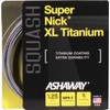 ASHAWAY Supernick XL Titanium Squash String, White/Grey, 9 m