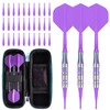 Cyeelife Tungsten Steel Darts Soft Darts-Purple