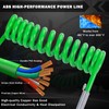 CheeMuii 15 Ft Coiled Air Brake Hoses & ABS Electrical