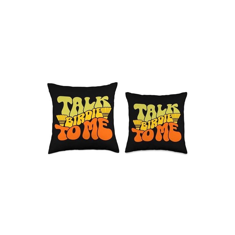 Talk Birdie To Me Throw Pillow