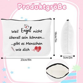 Geburtstagsgeschenk für Krankenschwester Geschenk Weihnachten Krankenschwester Geschenk Muttertag Kosmetiktasche