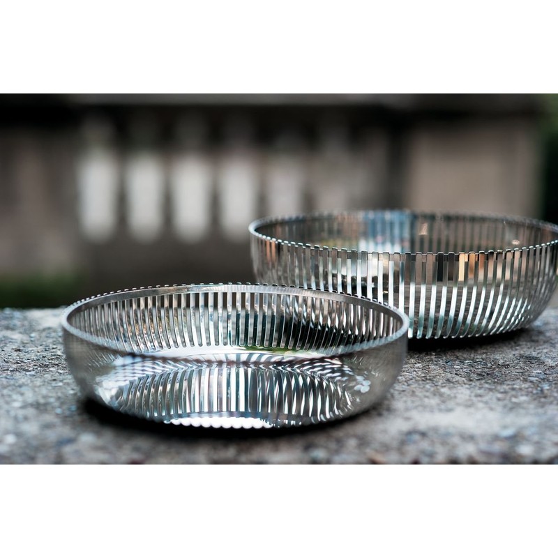 Alessi 24 x 11 cm Stainless Steel Fruit Holder