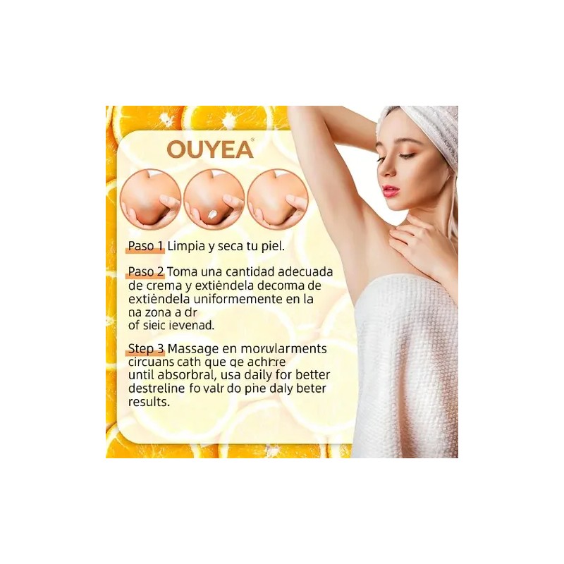 Ouyea Gel Exfoliante Purificante Naranja 50 G