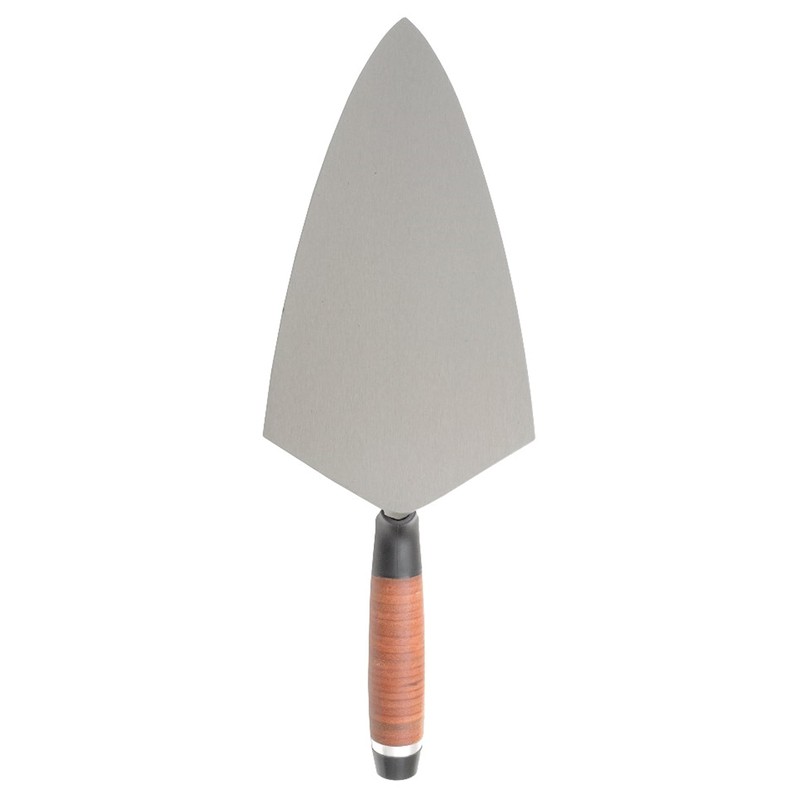 Marshalltown 19L10 10-inch Philadelphia Brick Trowel - Leather Handle