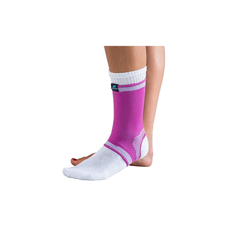DonJoy DA161AV01-PNK-S Elastic Ankle for Sprain, Strain, Swelling, Arthritis, Easy