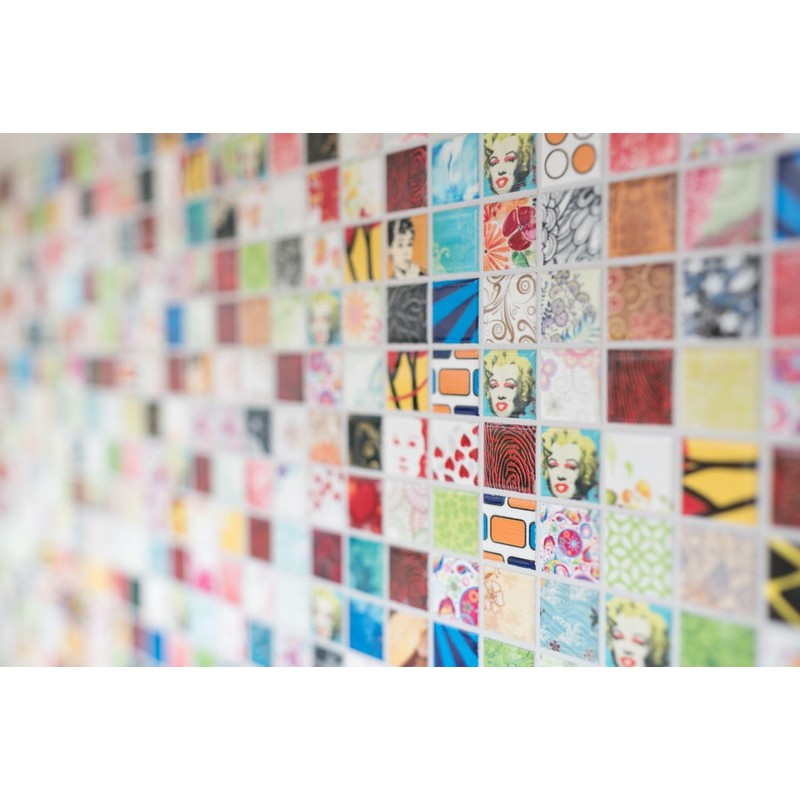 Retro Vintage Pop Up Mosaic Tiles Mosaic Tiles Ceramic Mosaic