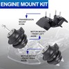Engine Motor Mounts Set - Compatible with 1998-2005 Lexus GS300,