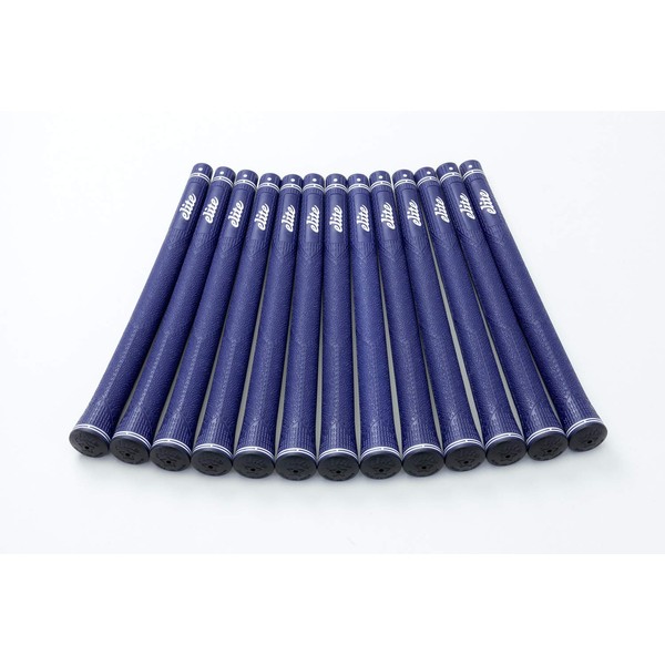 elitegrips CX50 Golf Grips, Set of 13, Navy with Backline