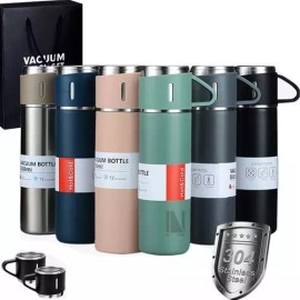 Taej 85 Paquete Con 3 Juegos De Termo Con 2 Tazas 500ml Colores