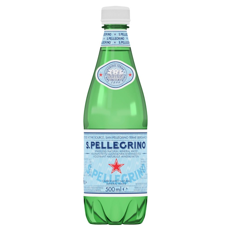 San Pellegrino 500Ml Pet 16.9-Ounce (Pack of 24)