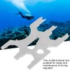 Stainless Steel Underwater Multifunction Tool Diving Regulator Kit Credit Card