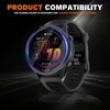 8 Packs Compatible for Garmin Forerunner 570 42mm Screen Protector,Advanced