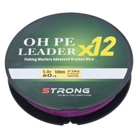 ZUDKSUY 328FT Length 12 Braided Hercules PE Line Fishing Line Braided Fishing Line Subline Sea Fishing Line Colorful Braided Fishing Line for Saltwater or Freshwater Fishing (5#-100m)