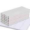 12pcs Strong Magnetic Magnets 50x10x3mm Neodymium Magnets with Rectangle Cuboid