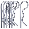 SKIR'CO (6 pcs) Zinc Plated Steel Spring Cotter Pins 3