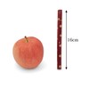 Domestic Bamboo Lacquered Gold Foil Earpick Holder Portable (2. Red)